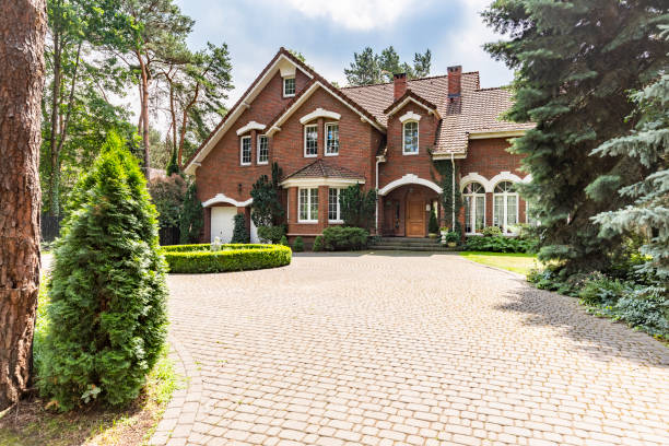Residential Paver Driveway in White Oak, MD